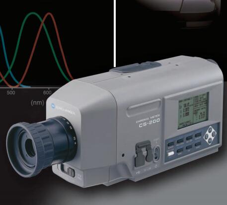 日本柯尼卡美能達(dá)KONICA MINOLTA CS-200色彩亮度計