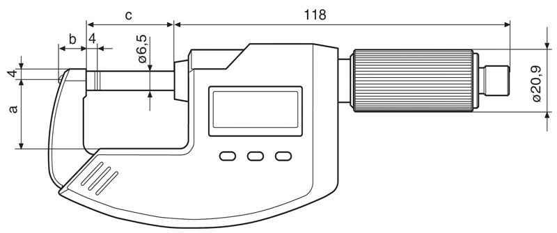 德國(guó)馬爾通用數(shù)字式千分尺M(jìn)ICROMAR 40 EWV