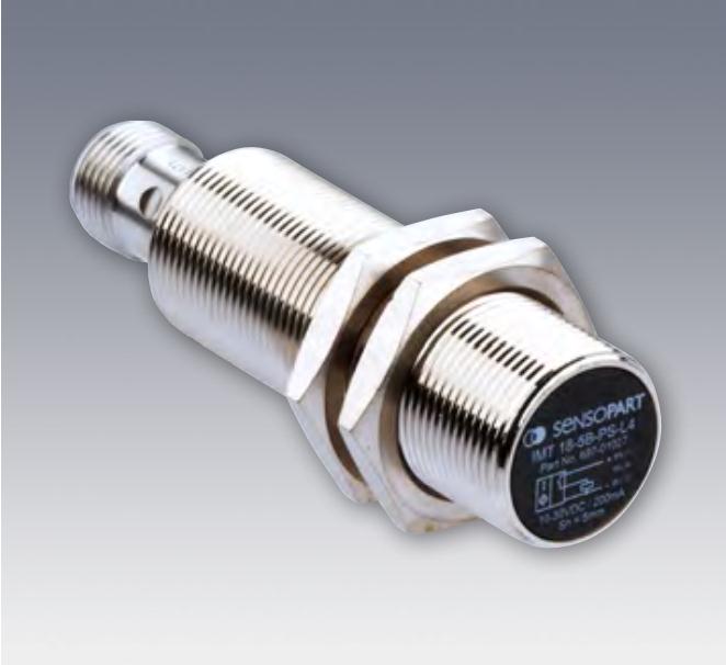 德國森薩帕特SensoPart圓柱形外殼 電感傳感器