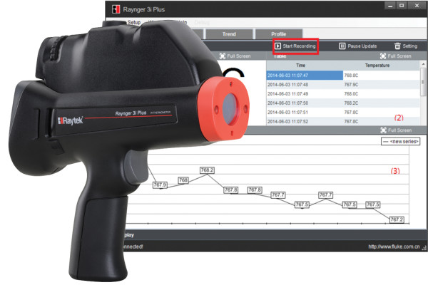美國(guó)雷泰Raynger 3i Plus紅外測(cè)溫儀?