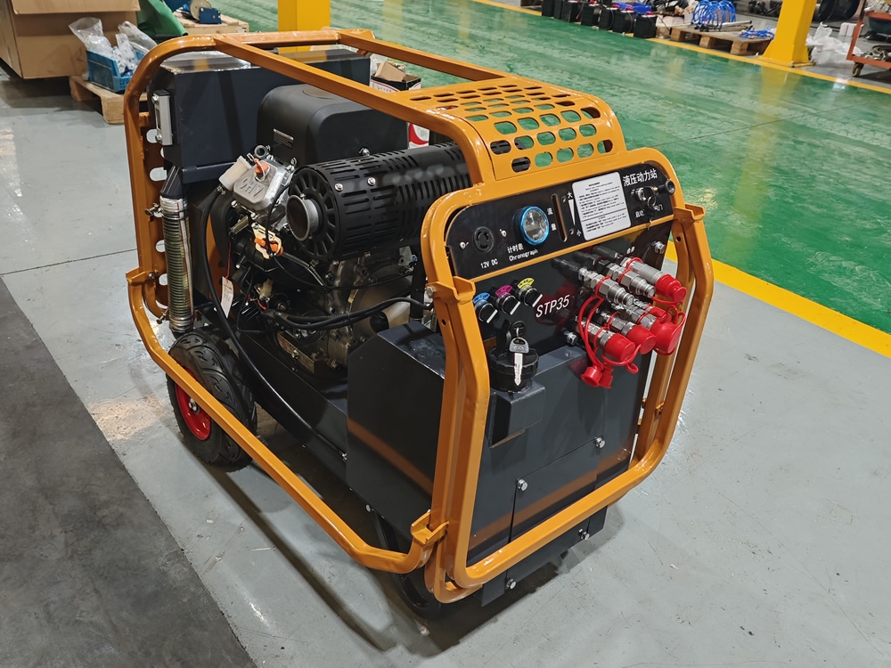 奔馬35HP便攜式小型液壓動(dòng)力站KM-BM-DLZ-35HP